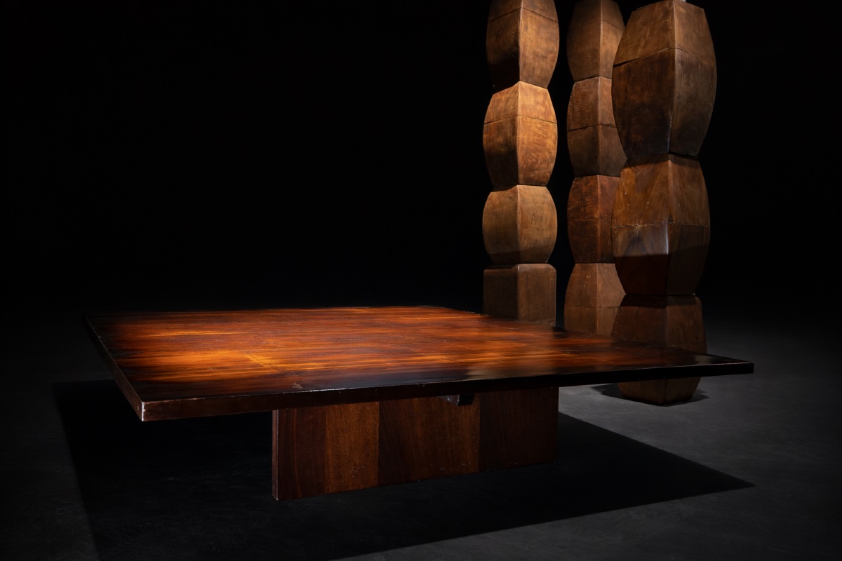 Axel Vervoordt - Japanese Bamboo Coffee Table-photo-3