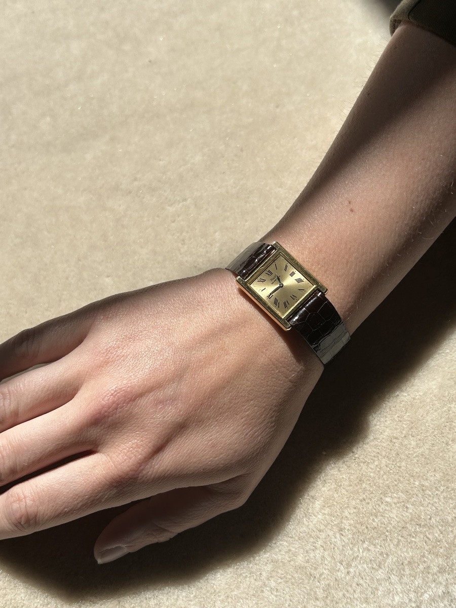 Piaget tank 18k 1980 ref 70802-photo-1