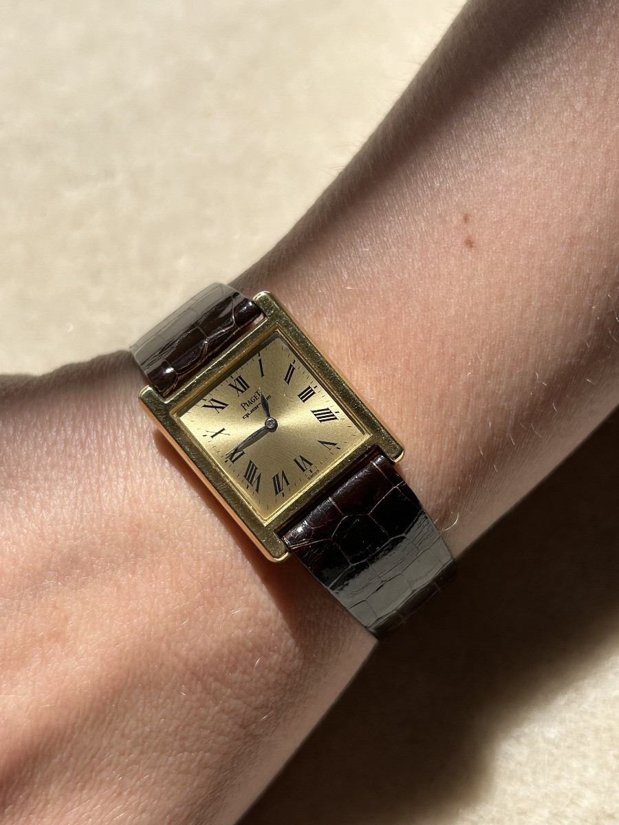 Piaget tank 18k 1980 ref 70802-photo-3
