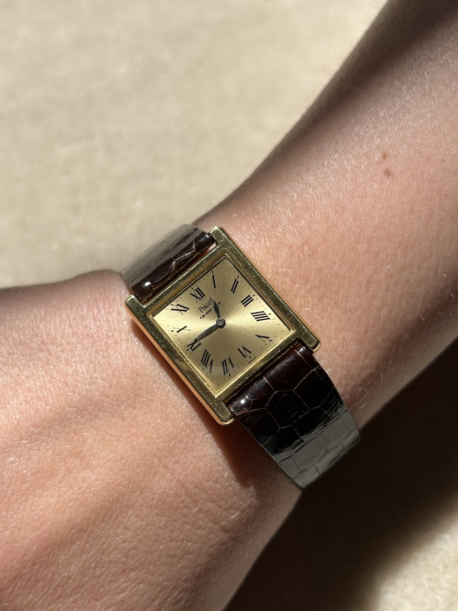 Piaget tank 18k 1980 ref 70802-photo-5