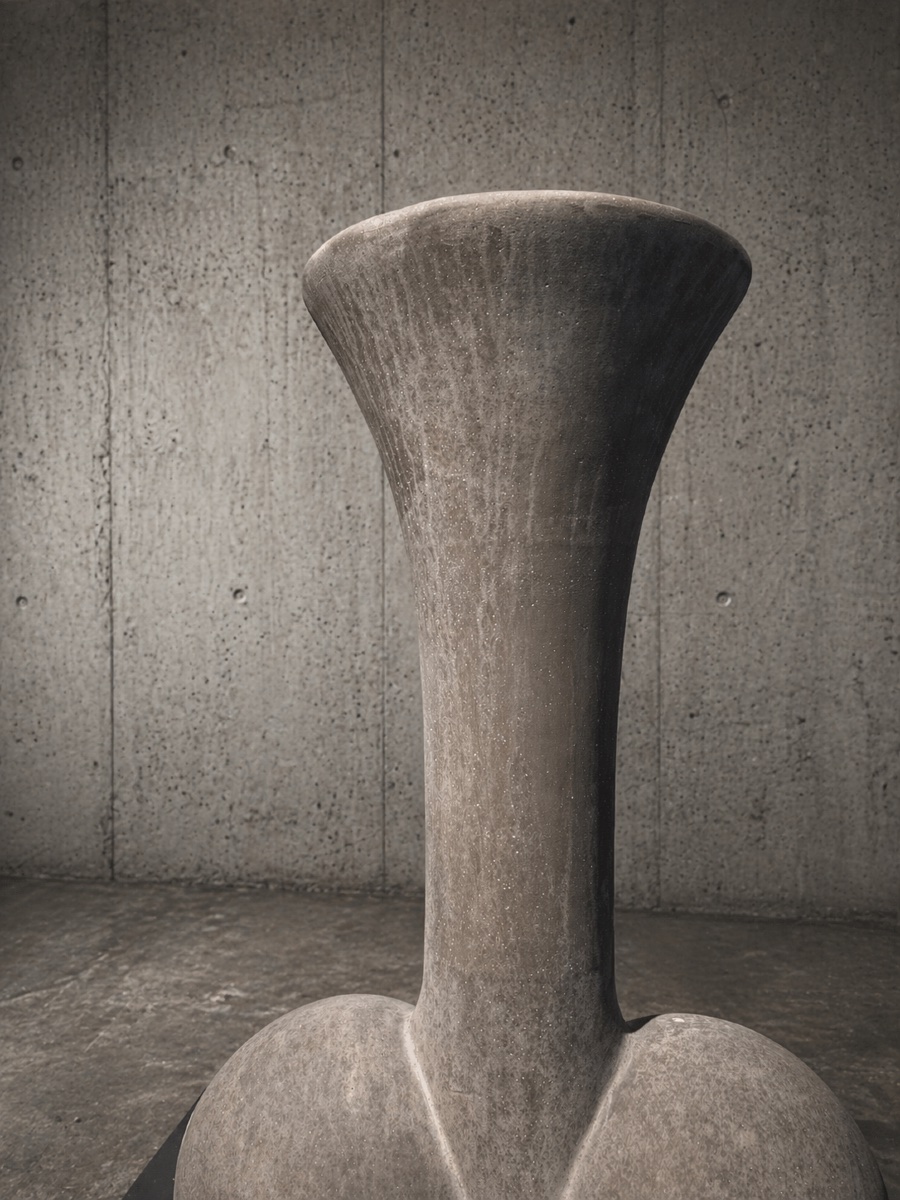 Large Sculpture "venere" By Ambrogio Pozzi-photo-2
