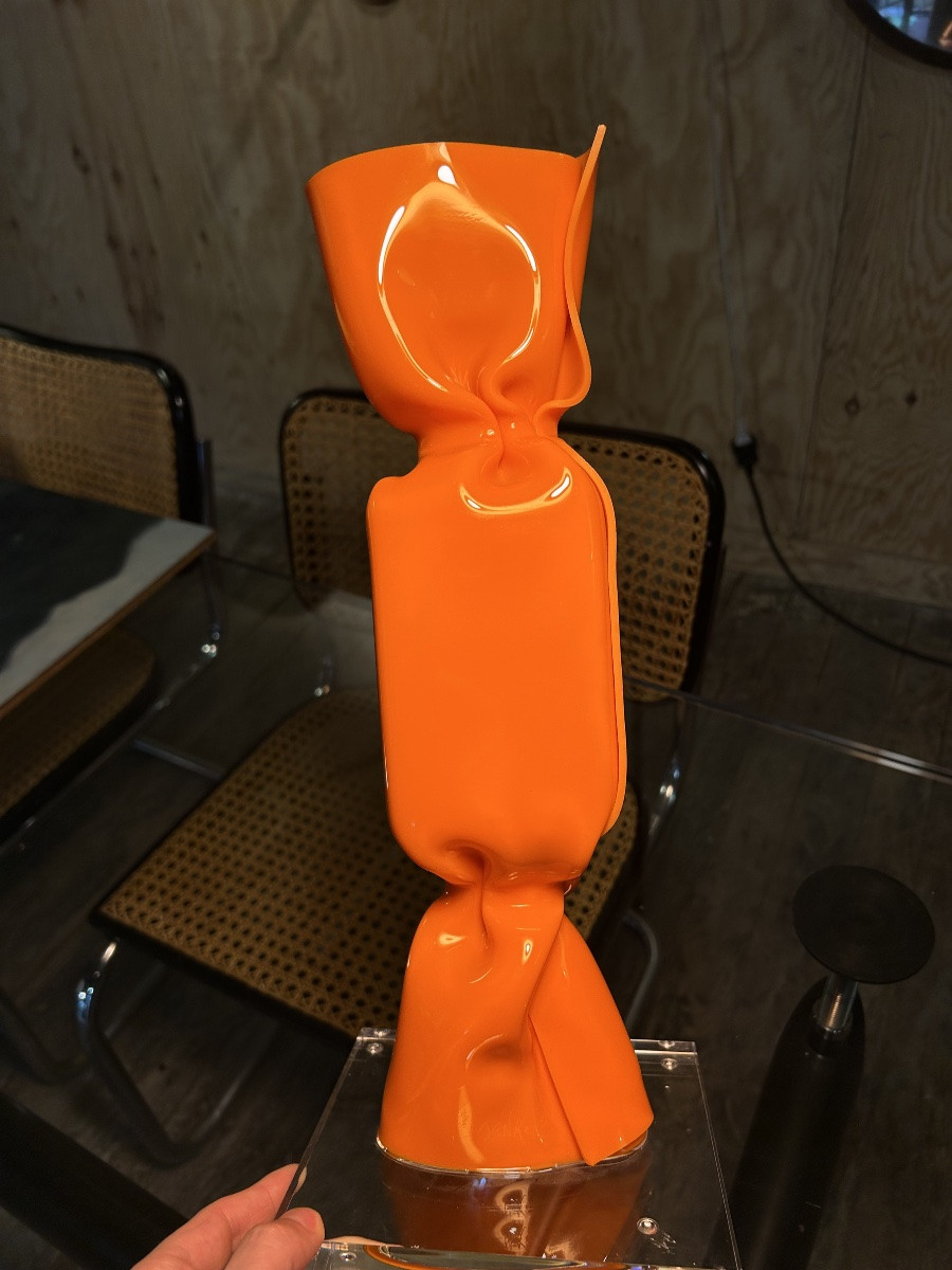 Laurence Jenkell - Wrapping Orange 2010 - Unique Piece-photo-3