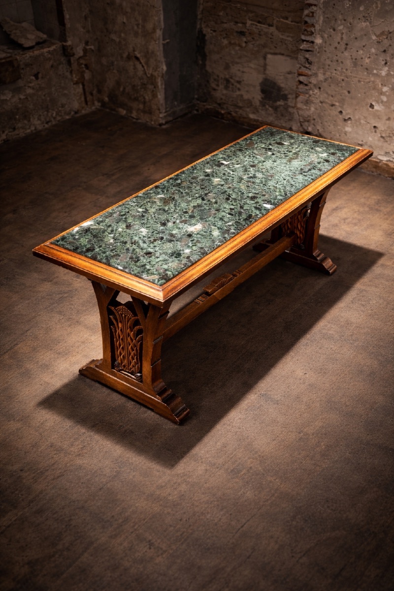 GAETANO BORSANI - CONSOLE TABLE DE MILIEU CIRCA 1930-photo-4
