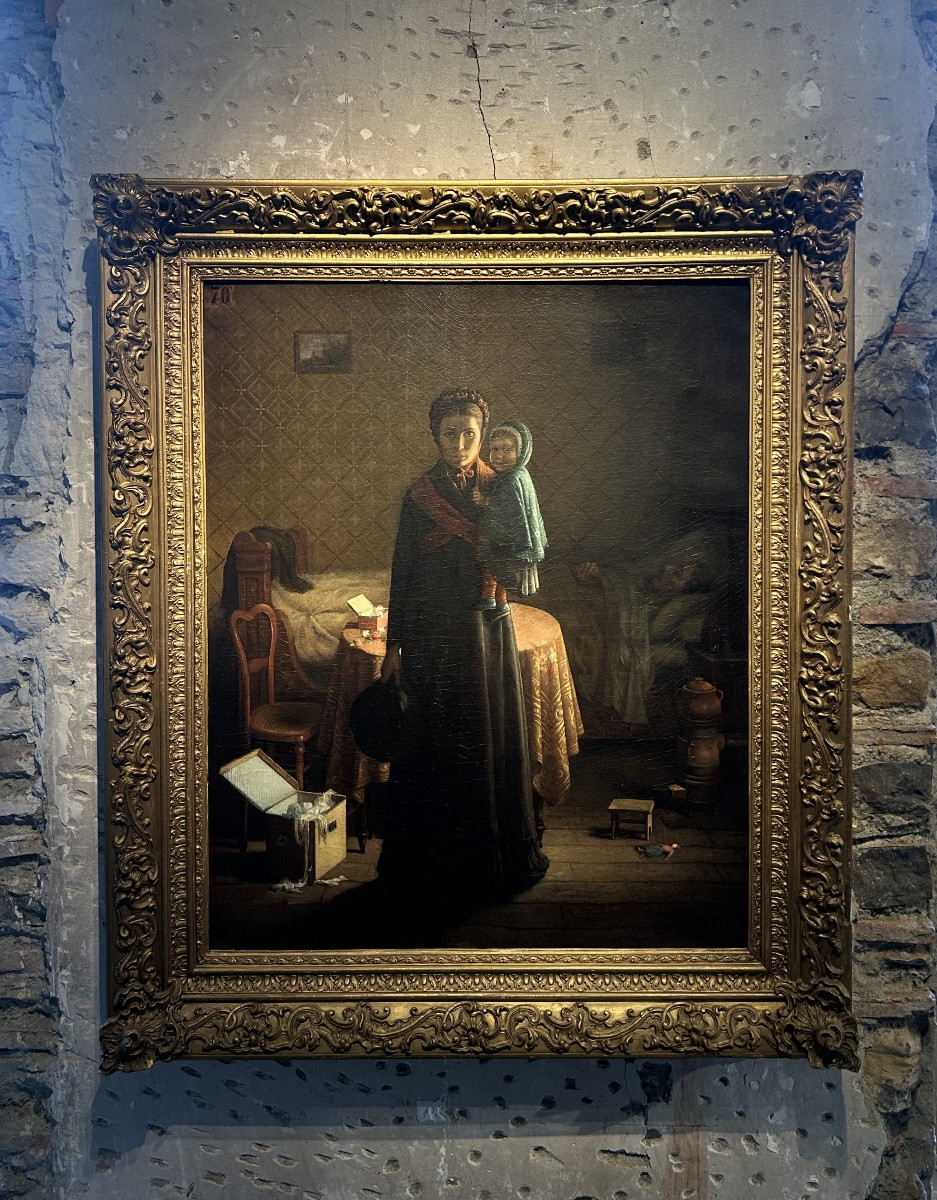 Jules Blin  Oil On Canvas
