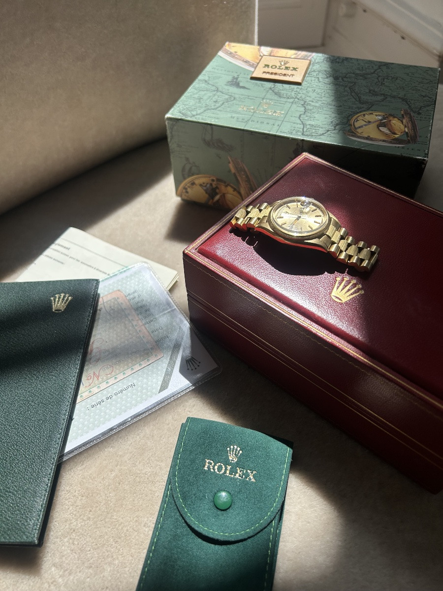 Rolex President Day-date 36 Ork18 Bark Finish-photo-2