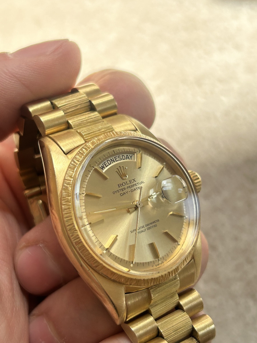 Rolex President Day-date 36 Ork18 Bark Finish-photo-3