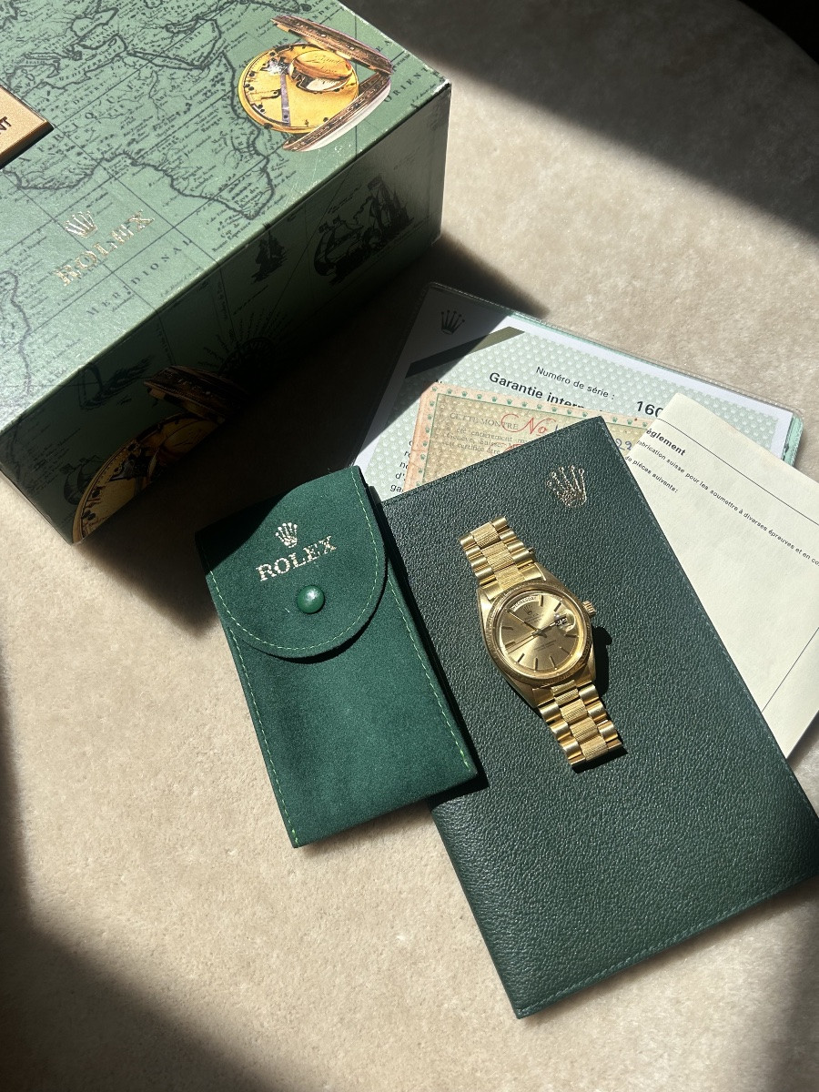Rolex President Day-date 36 Ork18 Bark Finish-photo-1
