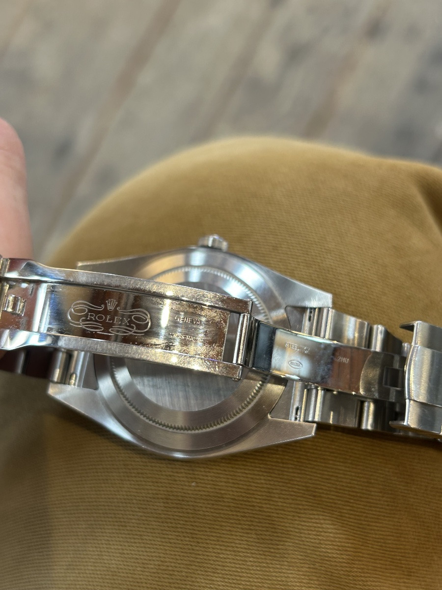 Rolex Oyster Perpetual 39 Acier full set -photo-1