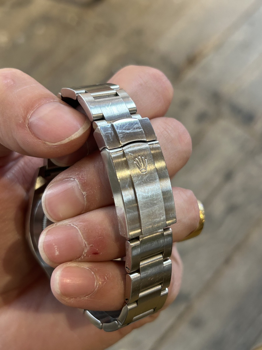 Rolex Oyster Perpetual 39 Acier full set -photo-2
