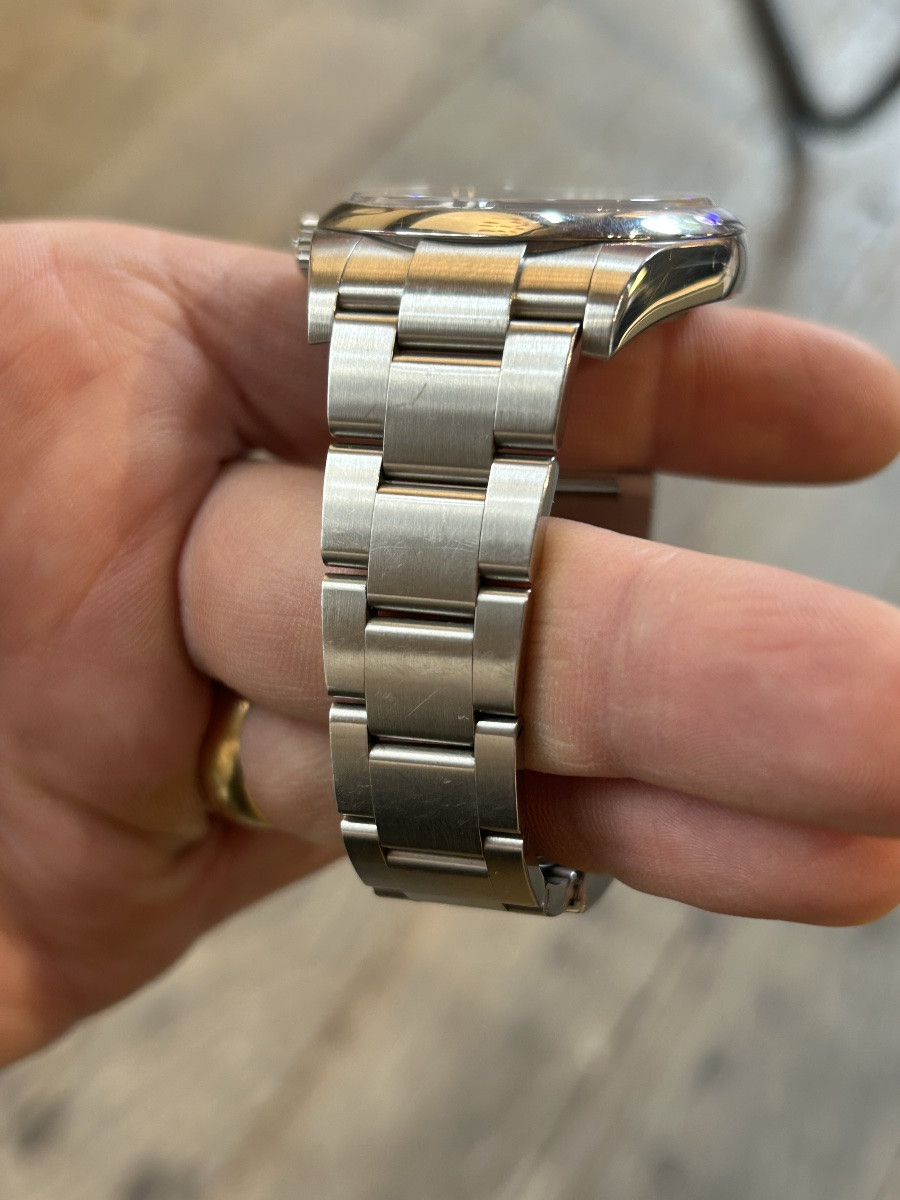 Rolex Oyster Perpetual 39 Acier full set -photo-3