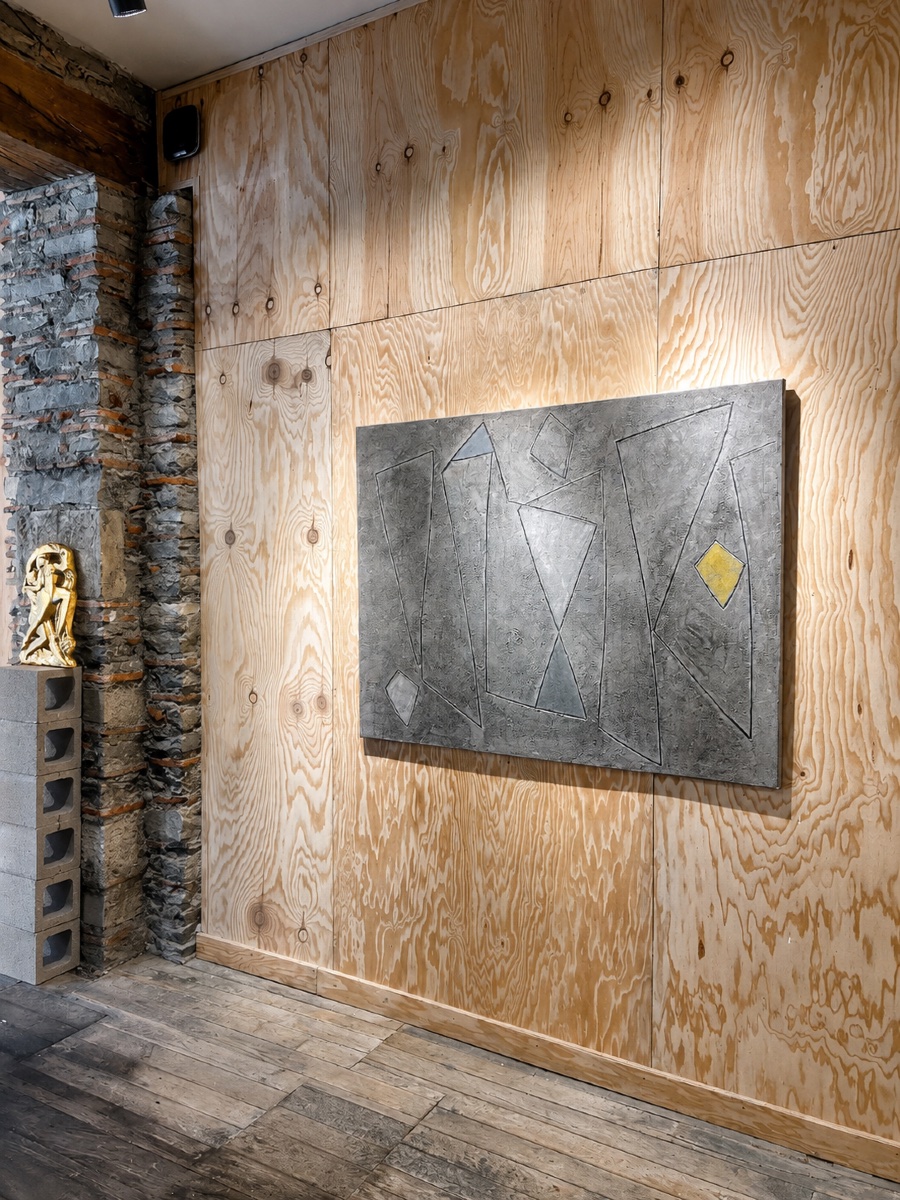 GEORGES FERRATO - CIMENT SUR TOILE-photo-2