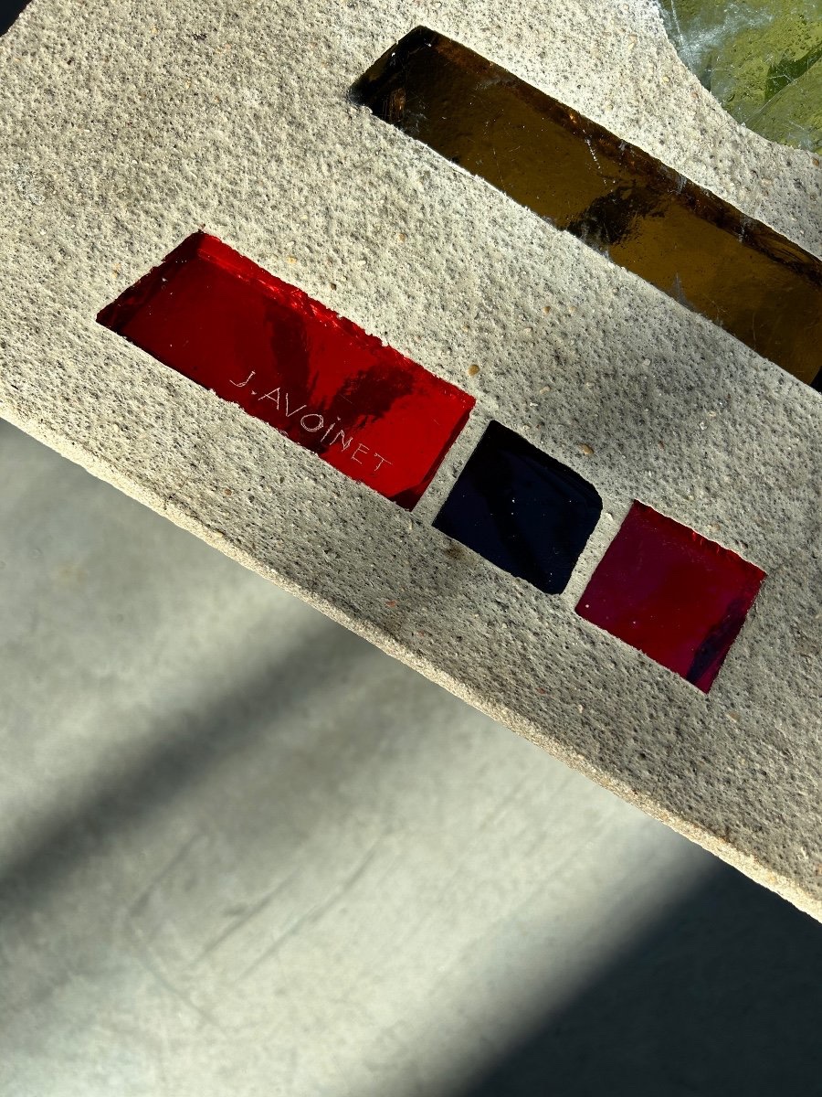 JACQUES AVOINET - UNIQUE TABLE BASSE ANNÉES 60-photo-2