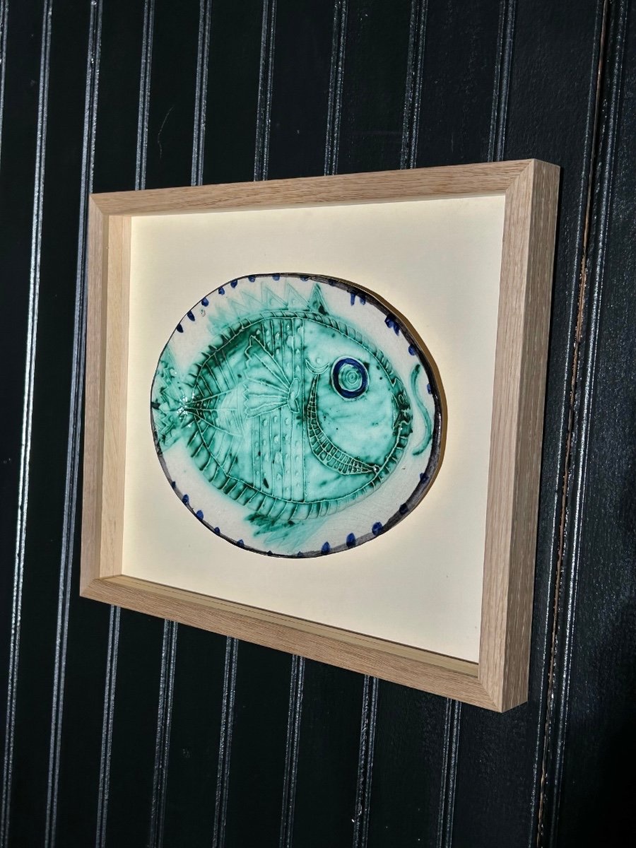 Pablo Picasso - Fish Plate (profile) Ar130-photo-4