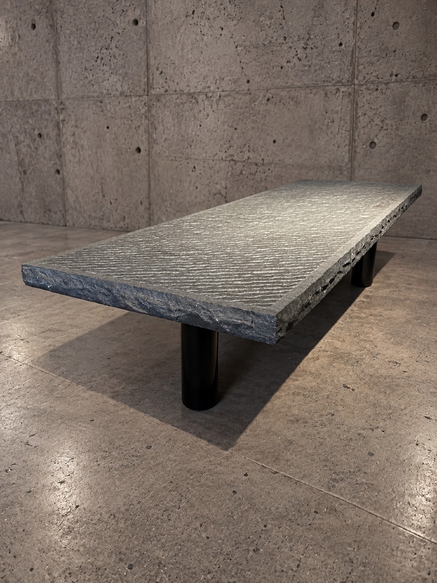 Brutalist Stone Coffee Table By Giulio Lazzotti-photo-1