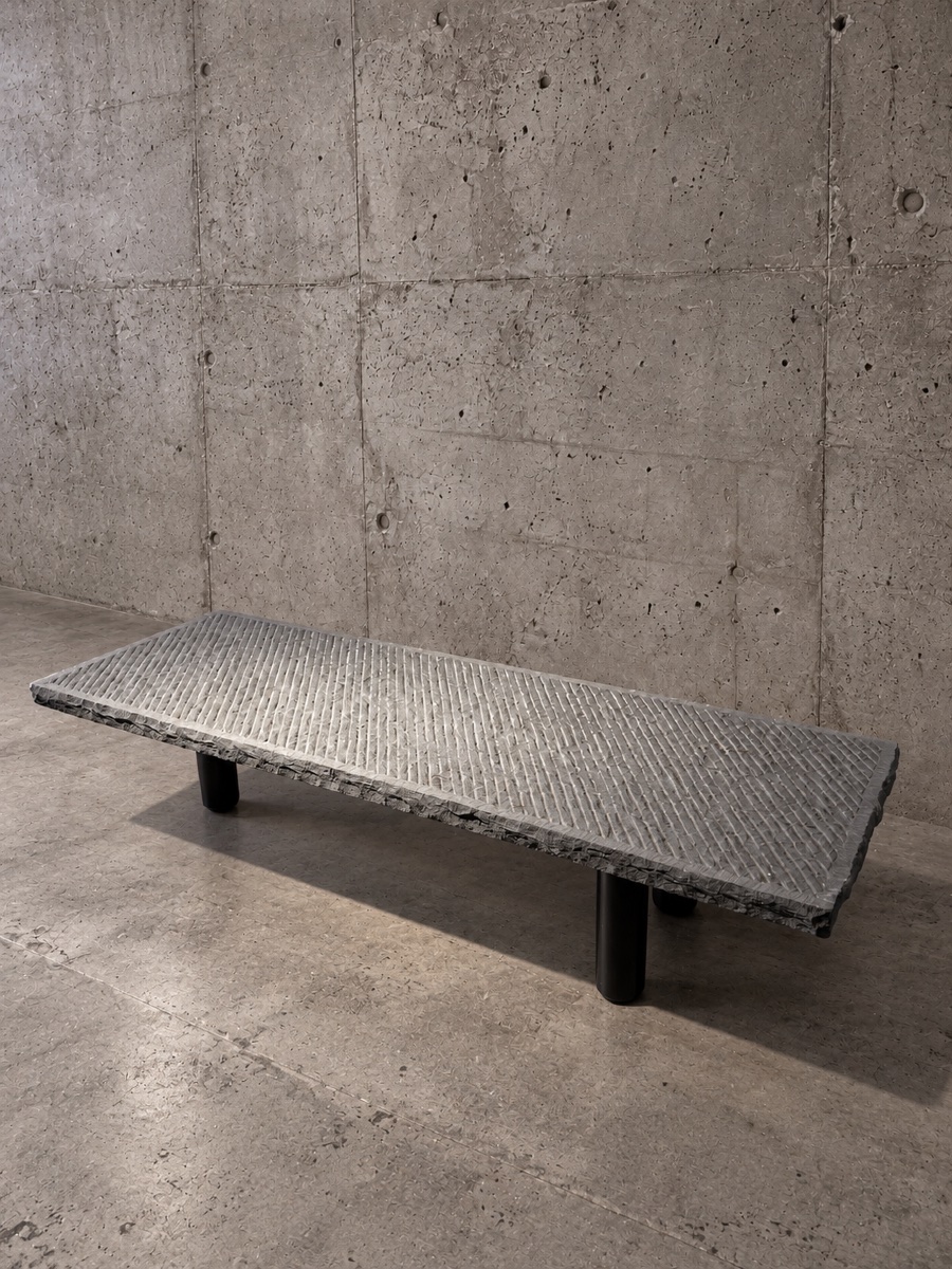 Brutalist Stone Coffee Table By Giulio Lazzotti