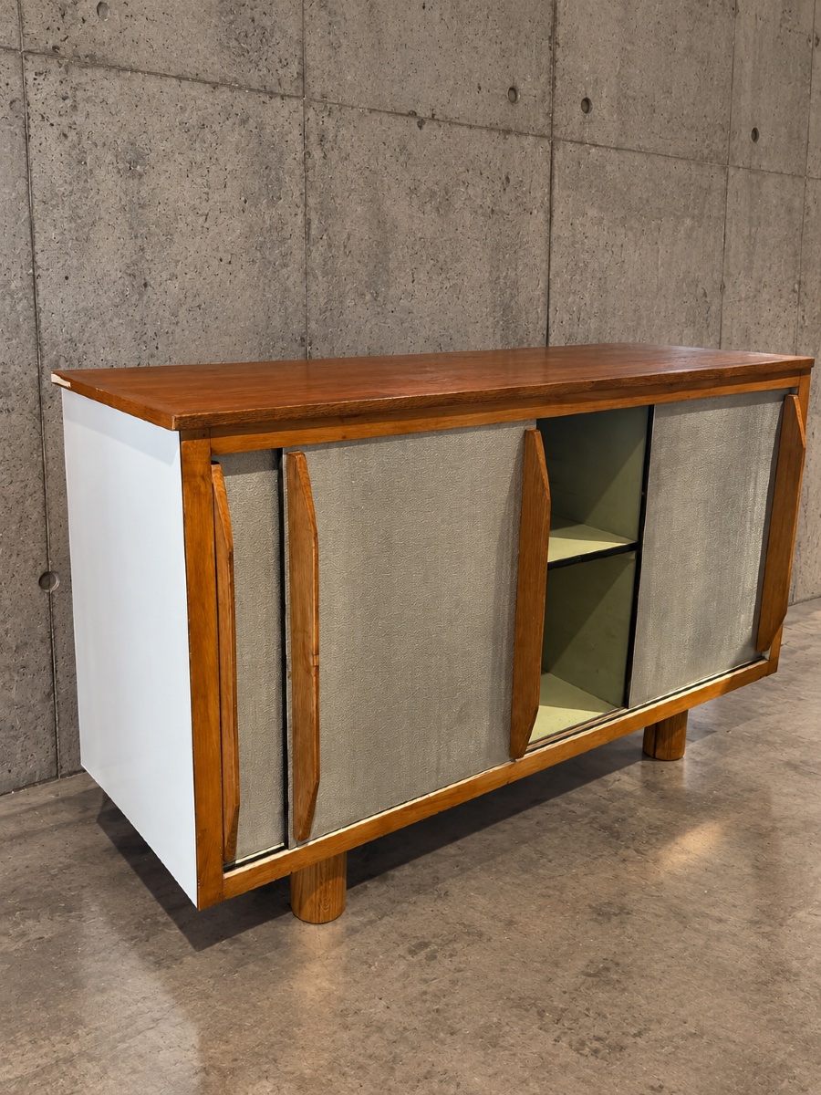 3-door Sideboard From The 1950s-photo-4