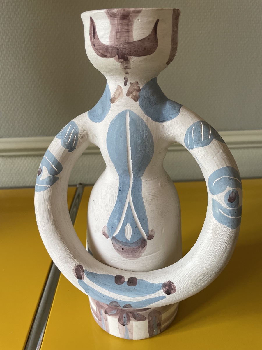 Pablo Picasso 1881–1973 "woman" Lamp (a.r. 299) -photo-7