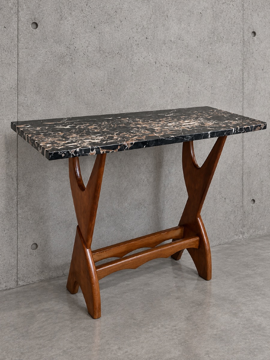 Paolo Buffa - Console Table With Planters, Circa 1950-photo-1