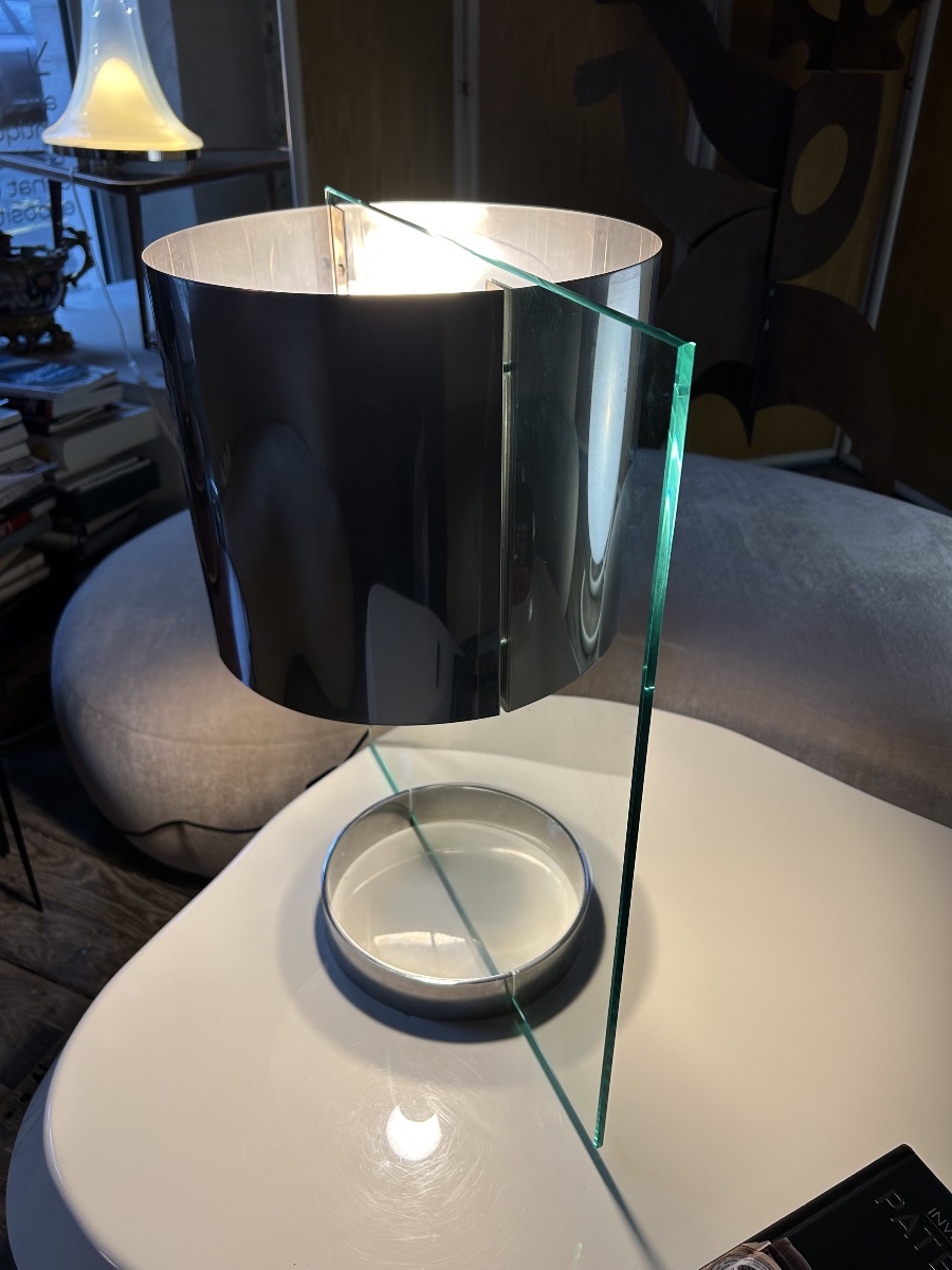 Ennio Chiggio - Lampe de table pour Lumenform, 1970-photo-4