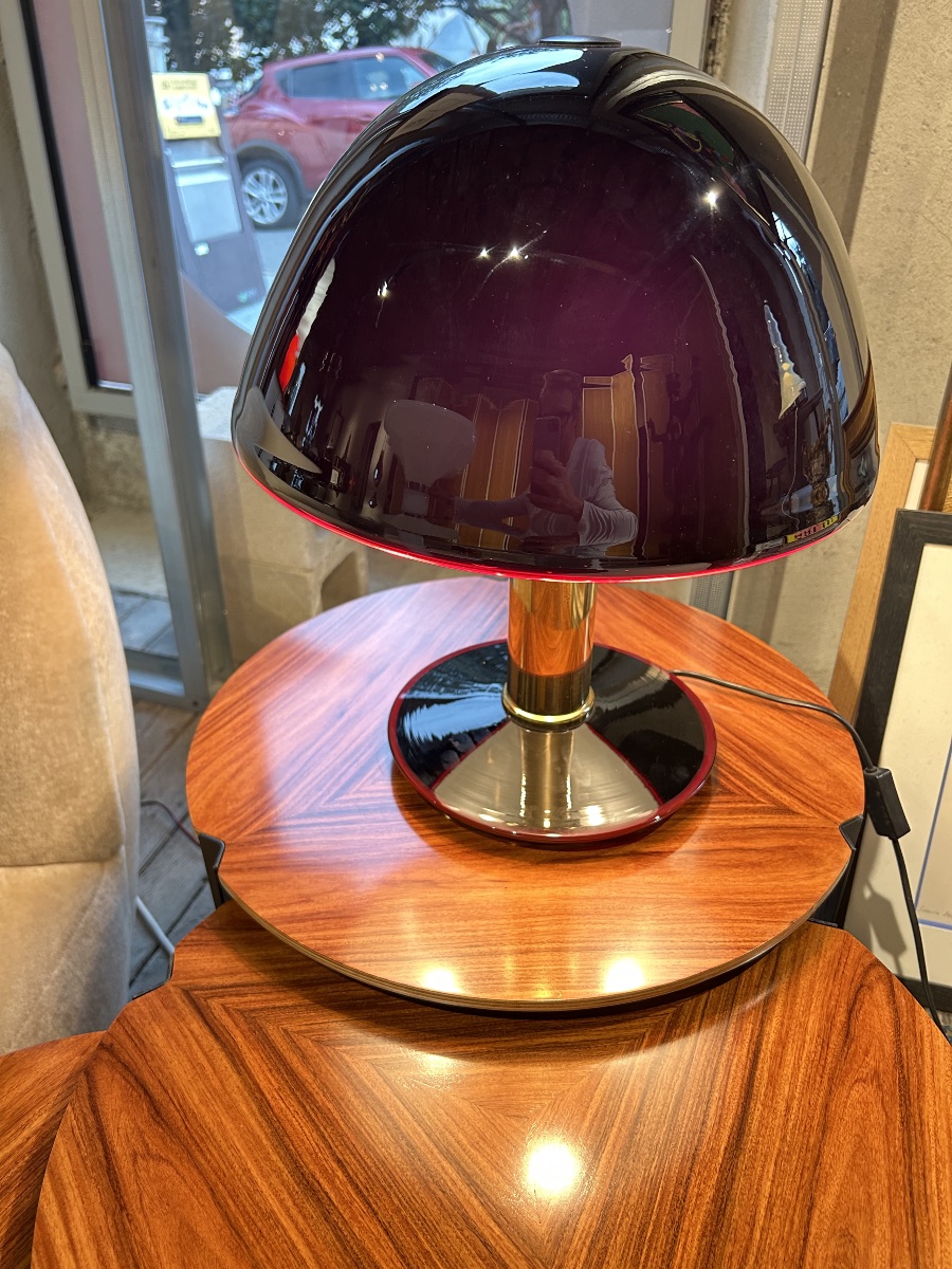 Luciano Vistosi - Rare lampe de table - 1960 - italie-photo-1