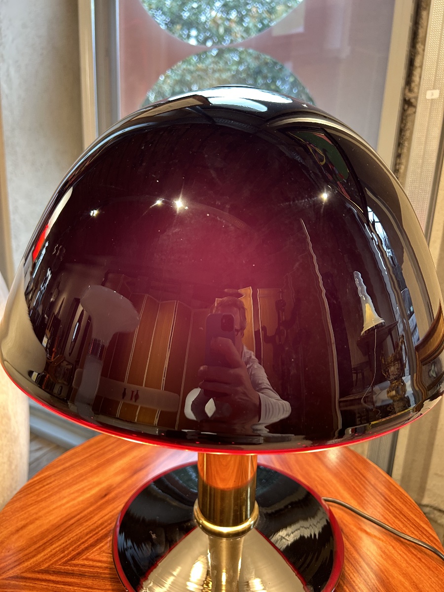 Luciano Vistosi - Rare lampe de table - 1960 - italie-photo-2