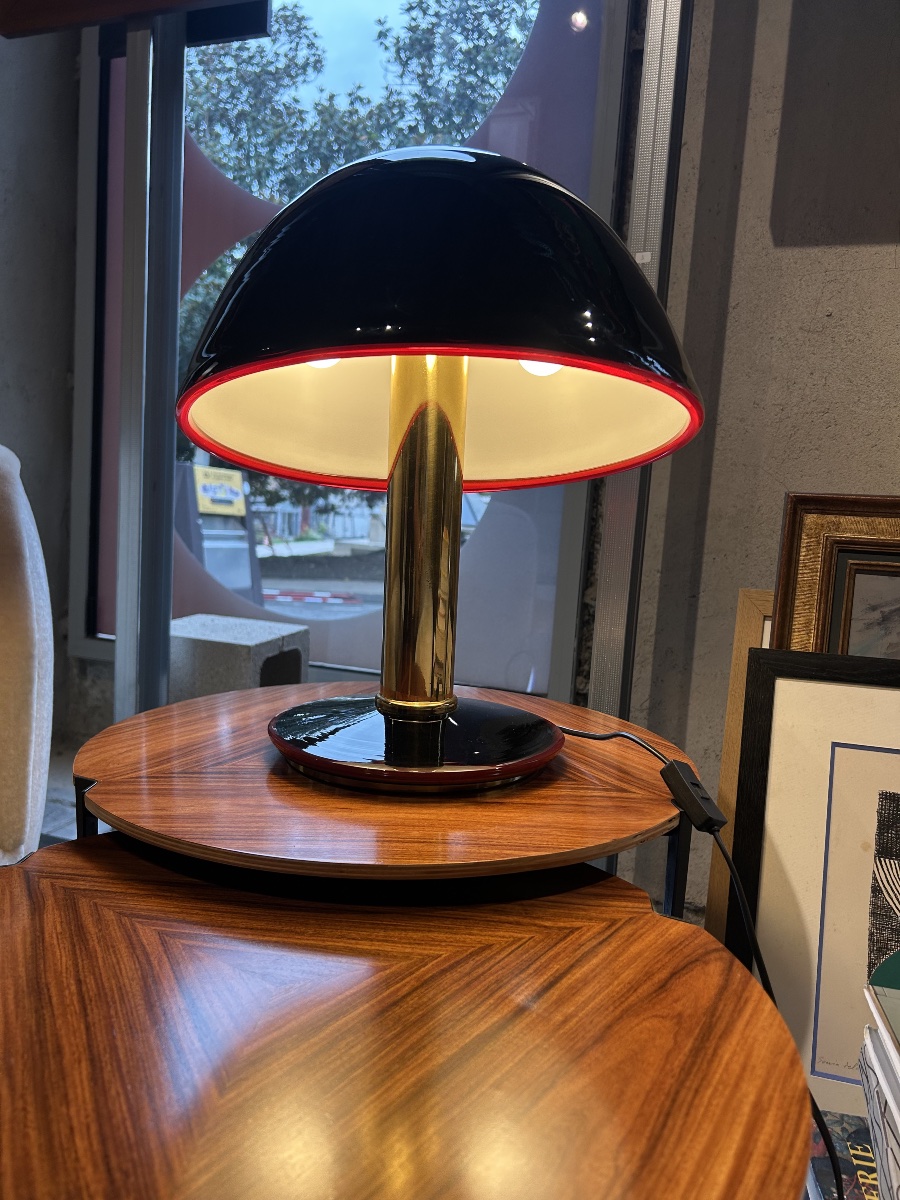 Luciano Vistosi - Rare lampe de table - 1960 - italie-photo-4