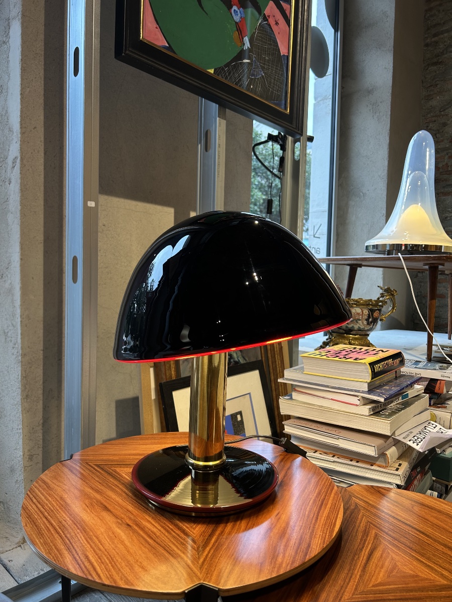 Luciano Vistosi - Rare lampe de table - 1960 - italie-photo-5