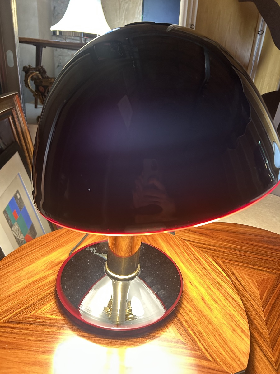 Luciano Vistosi - Rare lampe de table - 1960 - italie-photo-6