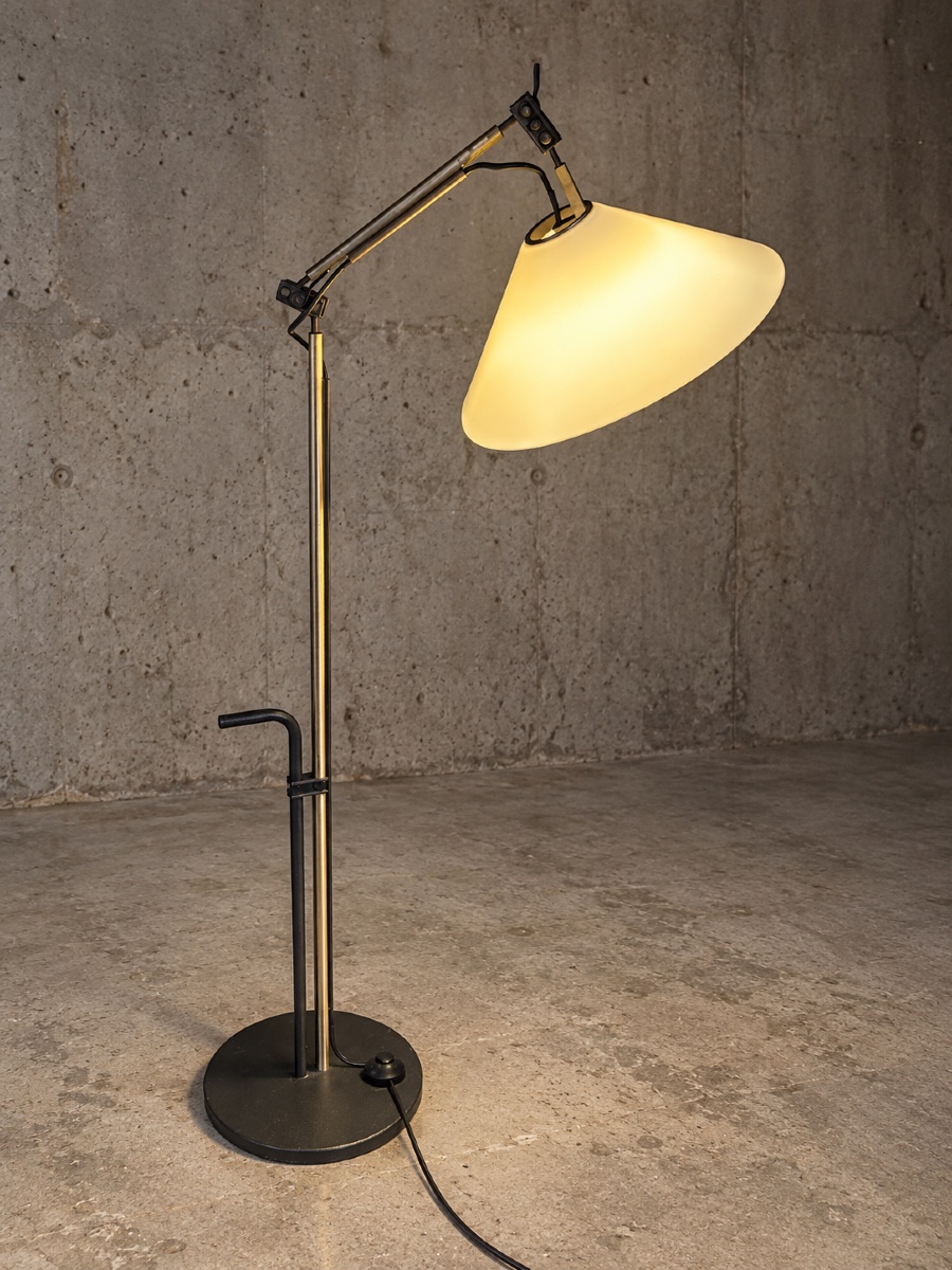 Lampadaire articulé Aggregato Enzo Mari Artemide, 1976-photo-2