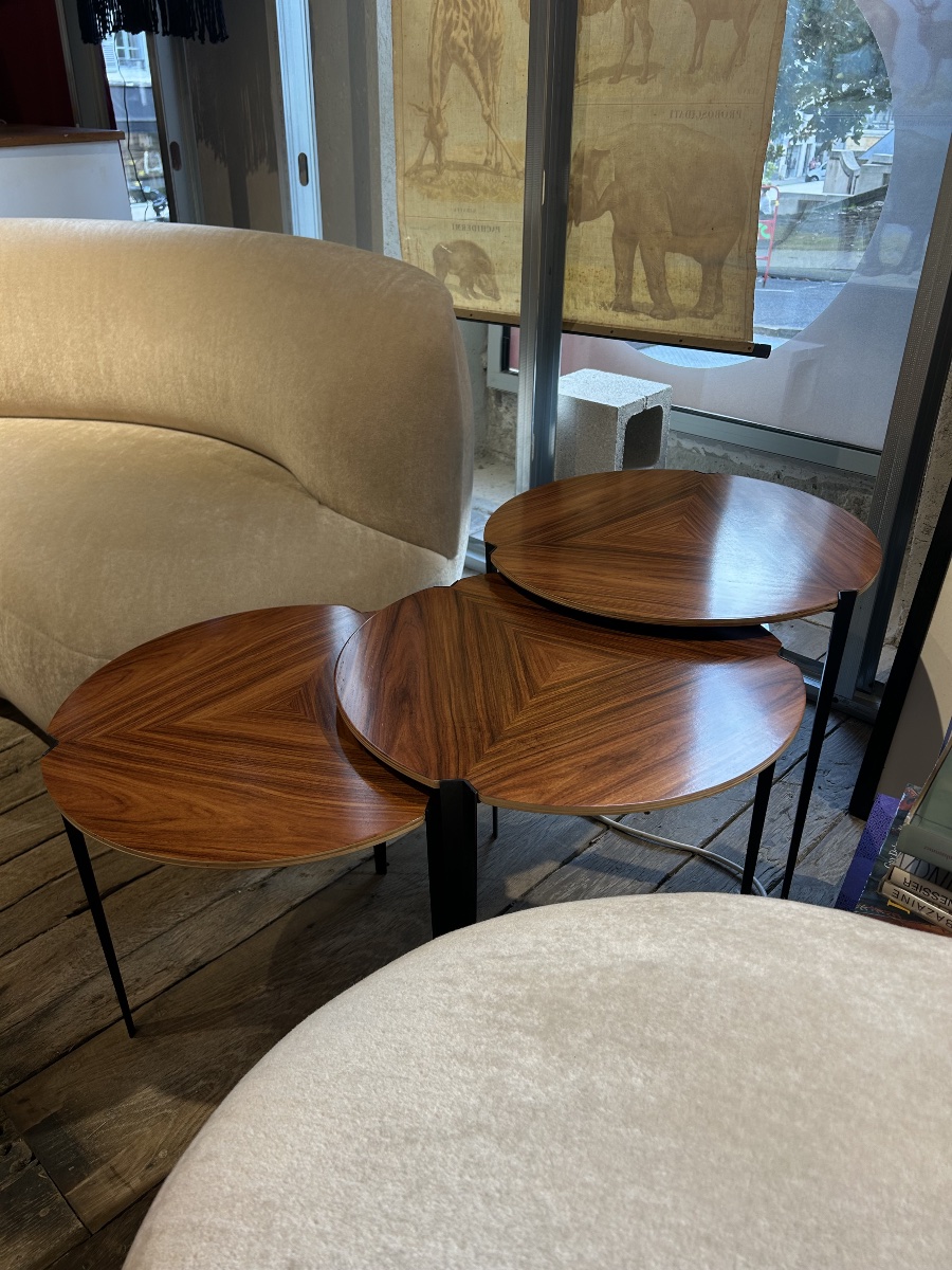Osvaldo Borsani - Tables gigognes modèle T61e pour Tecno, 1957-photo-3