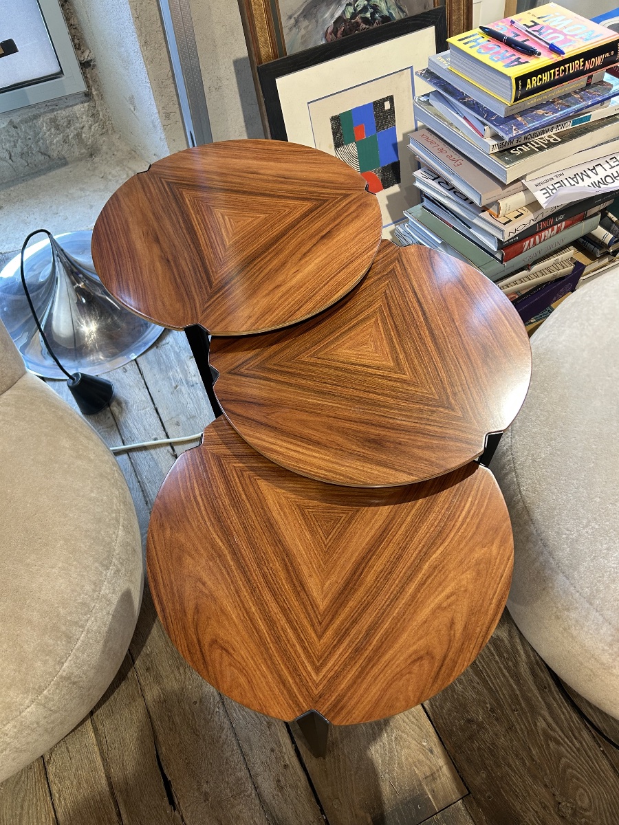 Osvaldo Borsani - Tables gigognes modèle T61e pour Tecno, 1957-photo-4