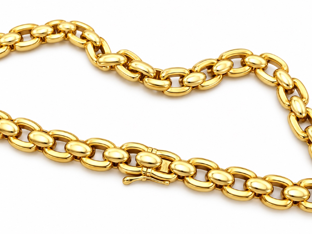 Cartier - Collier vintage en or de 1991-photo-2