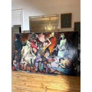 Rodolphe Caillaux - Large Paintings Year 40