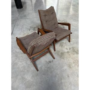 Pierre Guariche - Pair Of Fs105 Armchairs