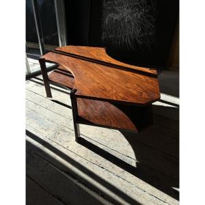 Table basse en palissandre de Sormani, Italie 1960