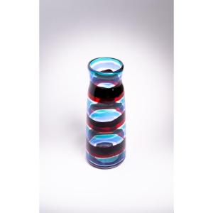 Fulvio Bianconi, Rare vase Monumental Fasce Orizzontali, modèle 3839