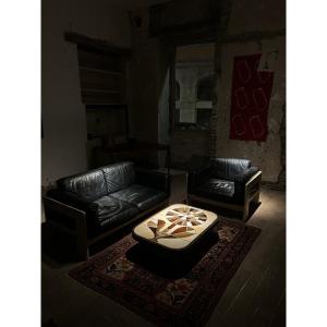 Canapé et fauteuil Bastiano de Afra & Tobia Scarpa