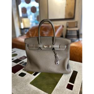 Hermès - Sac Birkin 35 Veau Togo full set