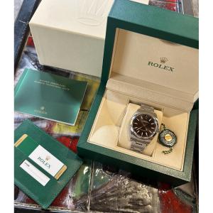 Rolex Oyster Perpetual 39 Acier full set 