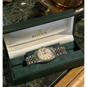 Rolex Date Just 1601 Steel And White Gold Circa 1975