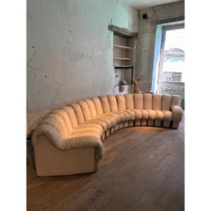 Canapé modulable De Sede Ds600 en cuir