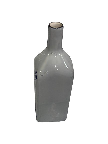 Bottle Or Lamp Base In The Shape Of A Gin Bottle, Signed Roger Capron Vallauris-photo-2