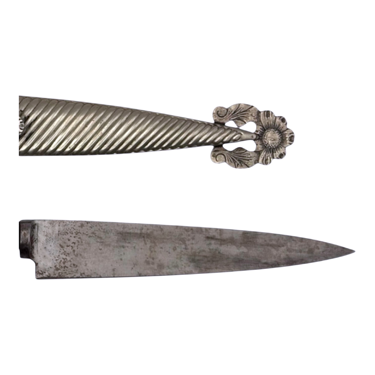 Couteau de Gaucho Argentin Verijero Maison Bellver à Tandil Circa 1970-photo-4