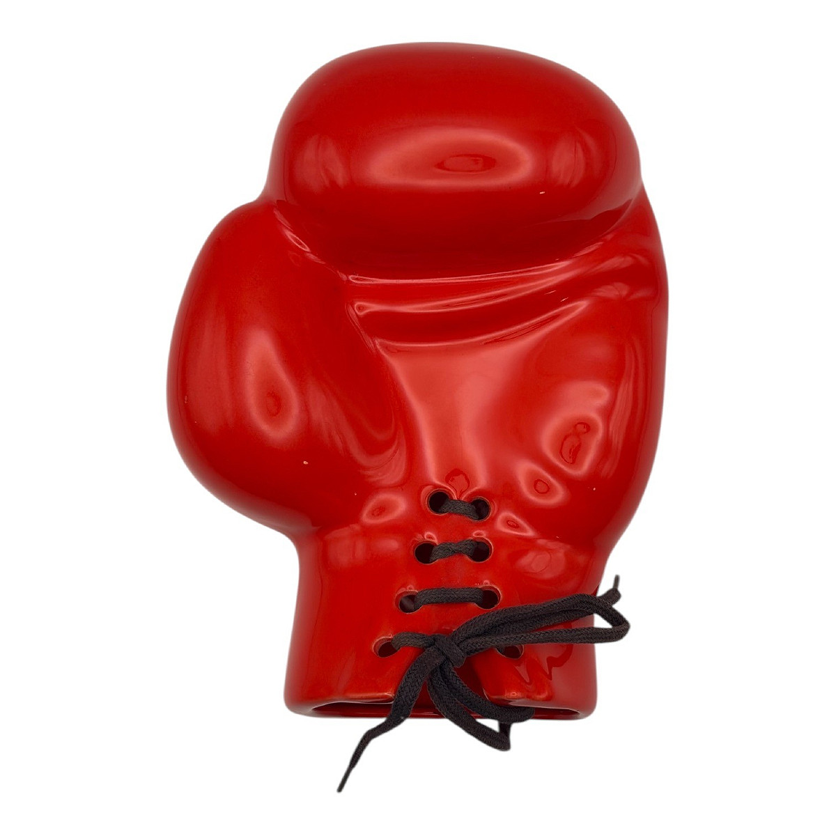 Céramique vide poches gant de boxe rouge signé JC Peiré made in France XXe Siècle