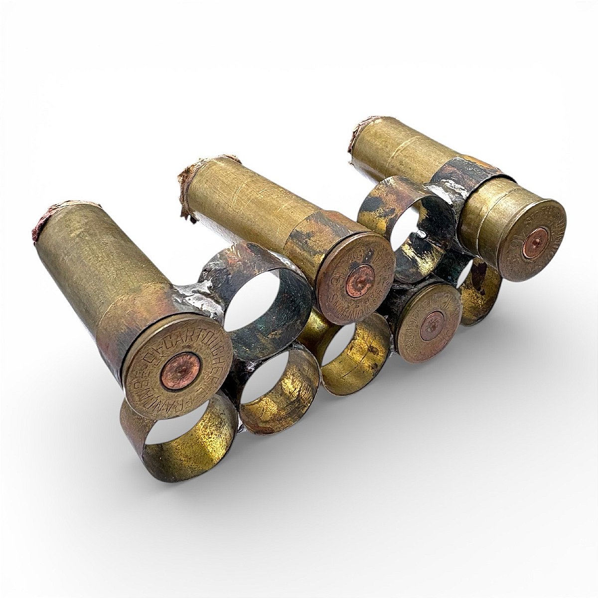 Cartouchière de Chasse en Cuir - Breveté S.G.D.G – XIXe Siècle - Napoléon III-photo-2