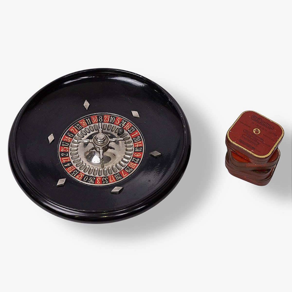 Jeu de Table Roulette Casino - Manufacture de Saint-Étienne (Manufrance) vers 1920-photo-4