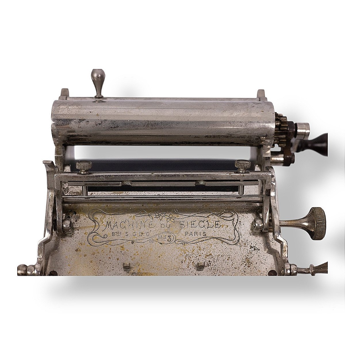 Snuffbox - Machine Of The Century - Patented Sgdg Model 3 - Paris - Circa 1900-photo-3