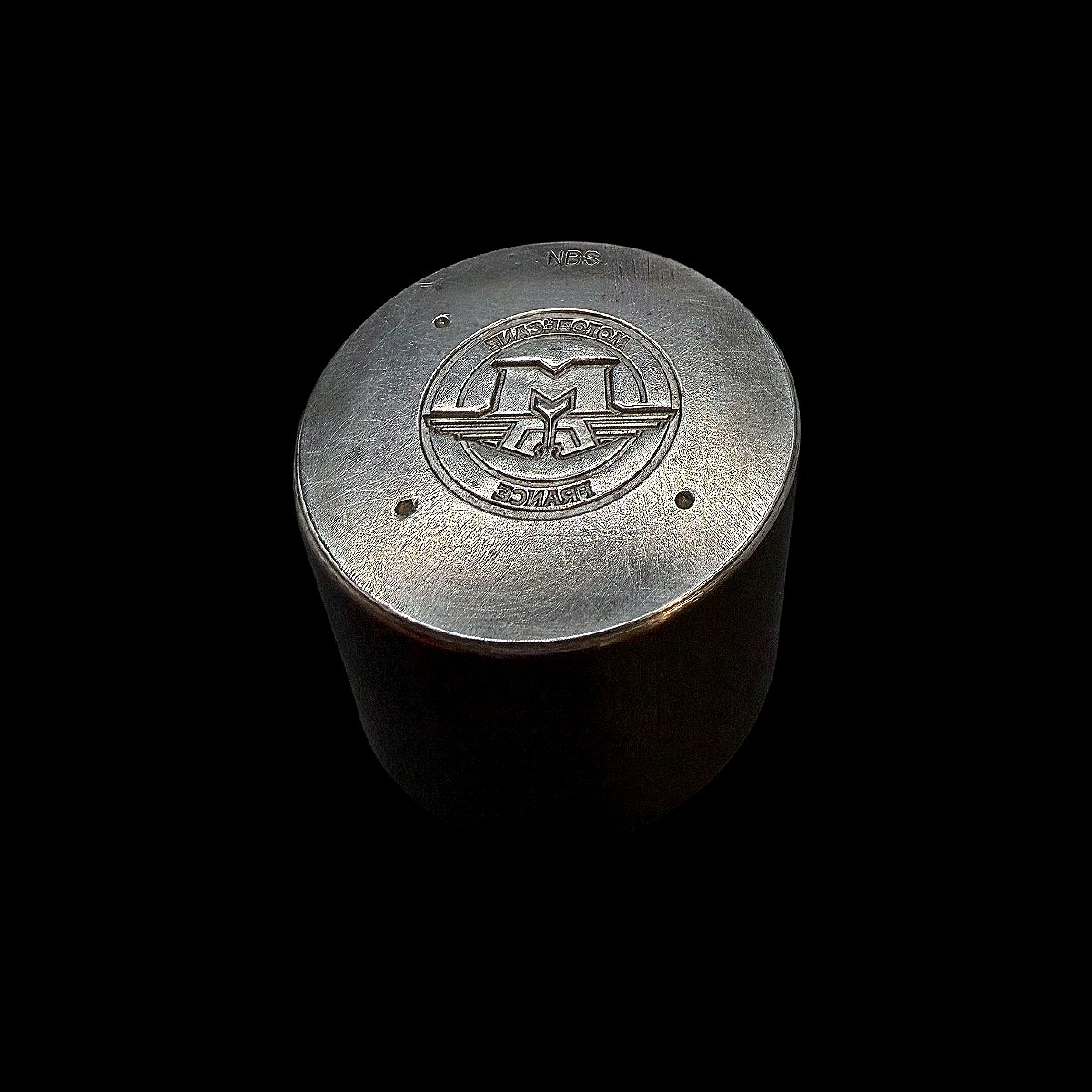 Ensemble de Matrices de Presse Industrielle pour Badges Motobécane - France - Vers 1950-photo-3