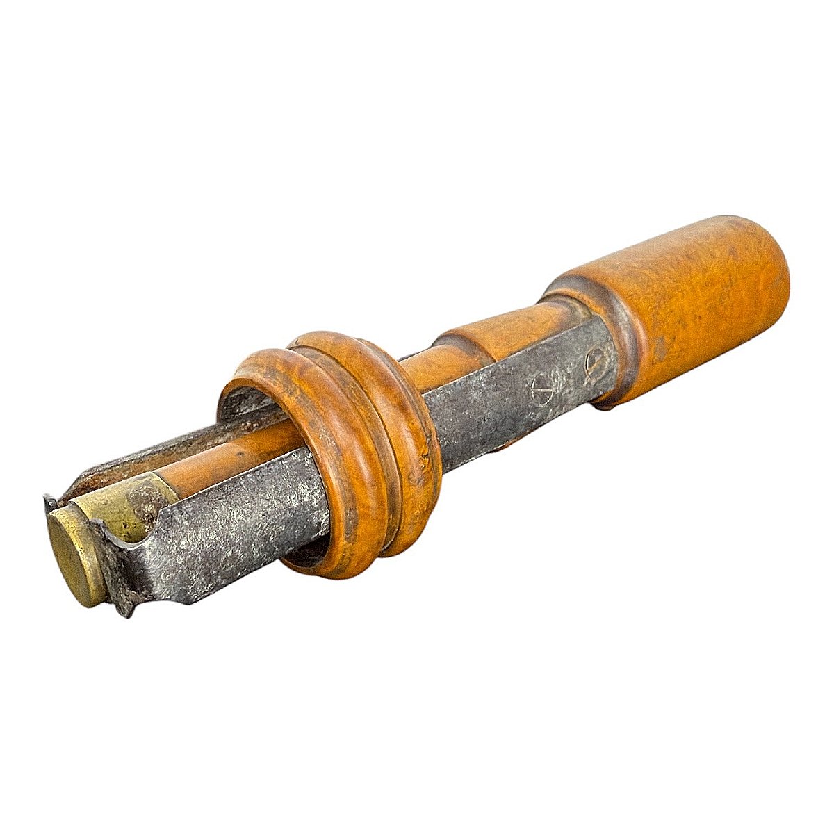 Boxwood Hunting Cartridge Reloading Tool - Circa 1900-photo-2