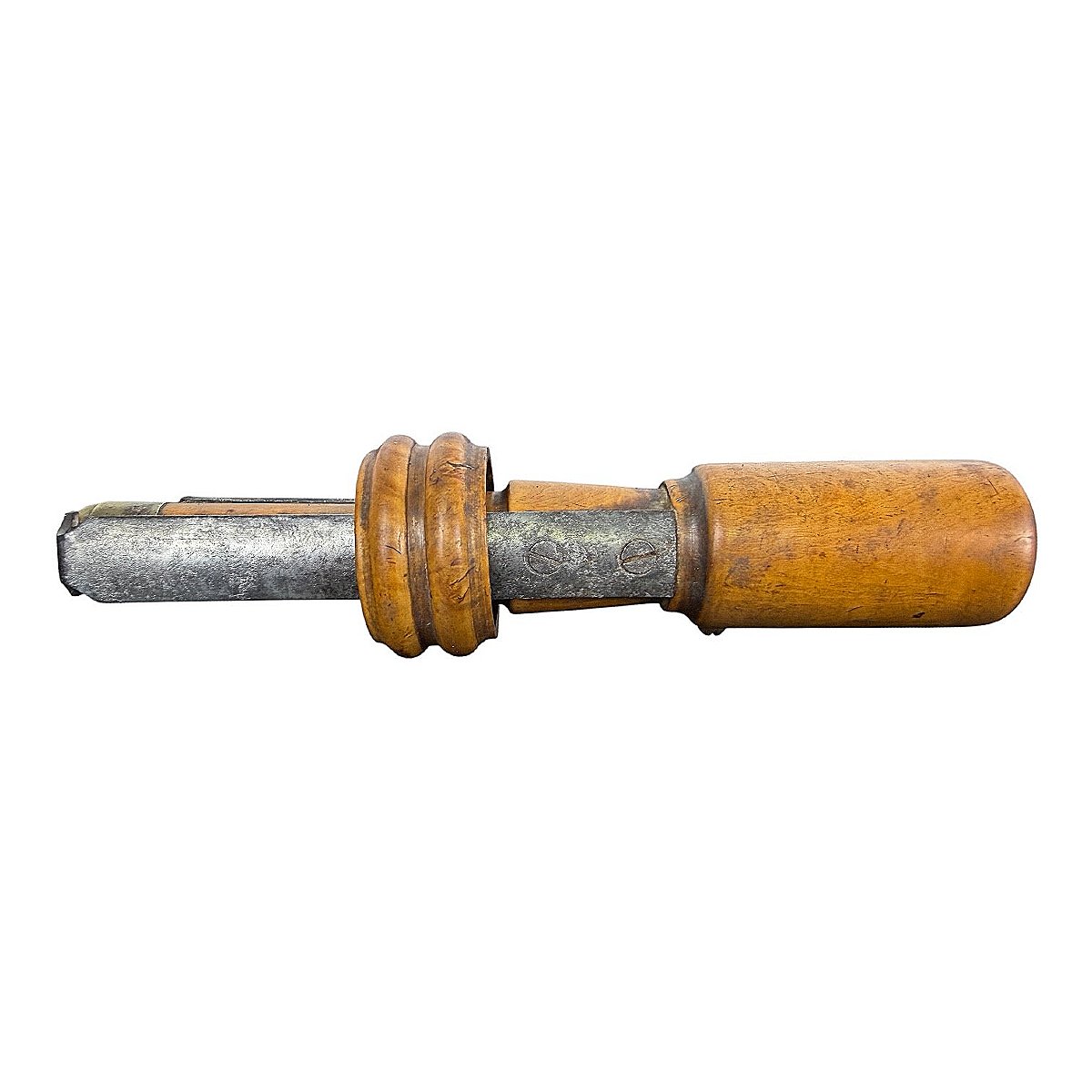 Boxwood Hunting Cartridge Reloading Tool - Circa 1900-photo-2